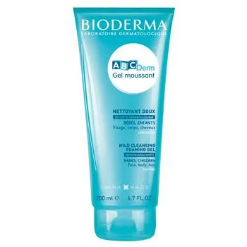 Gel spumant ABC Derm, 200ml, Bioderma