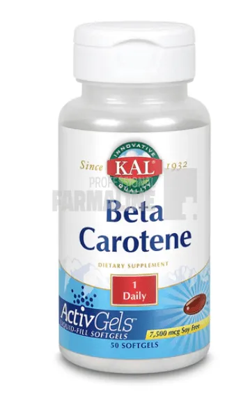 Beta Carotene 25000UI 50 capsule moi