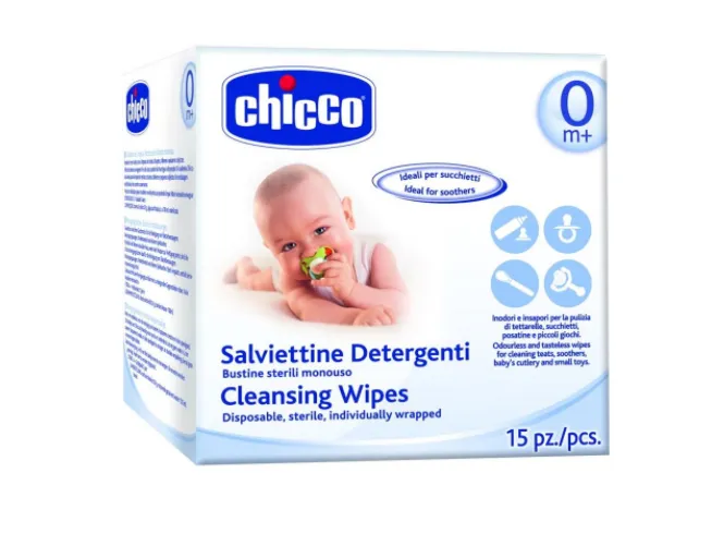 Chicco Servetele igiena bib+tetina 01001
