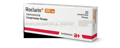 ROCLARIN 500 mg x 20 COMPR. FILM. 500mg ANTIBIOTICE S.A.