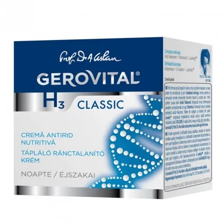 Gerovital H3 Classic Crema antirid nutritiva noapte
