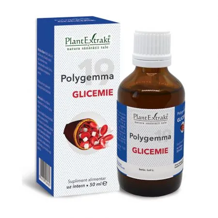 Polygemma 19 Glicemie, 50 ml, Plant Extrakt