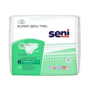 Scutece pentru adulti Trio, Medium, 10 bucati, Bella Seni