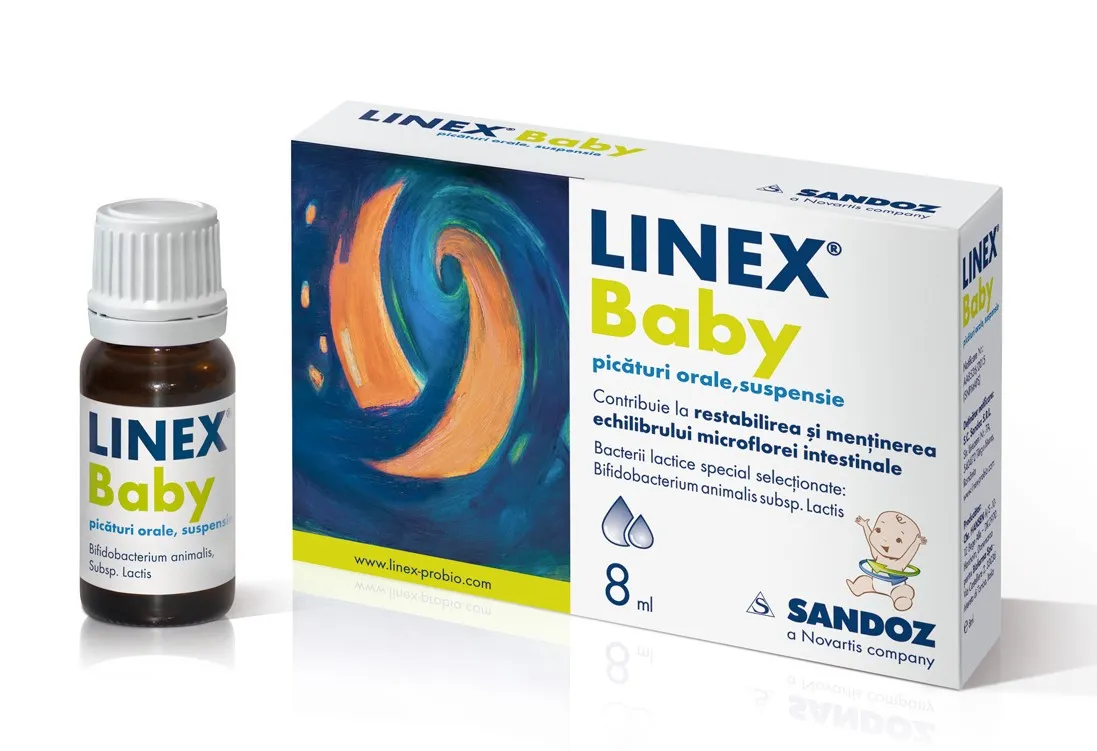 Linex Baby picaturi orale  8ml