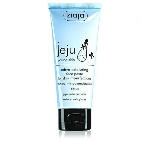 Ziaja Jeju Blue , Peeling astringent pentru fata, 75 ml