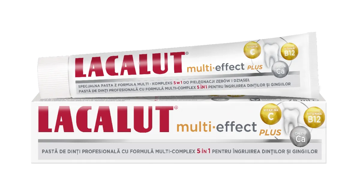 LACALUT MULTI-EFFECT+VITAMINE PASTA DINTI 75ML