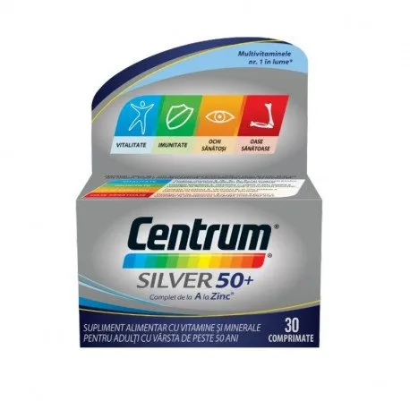 Centrum silver, 30 comprimate filmate