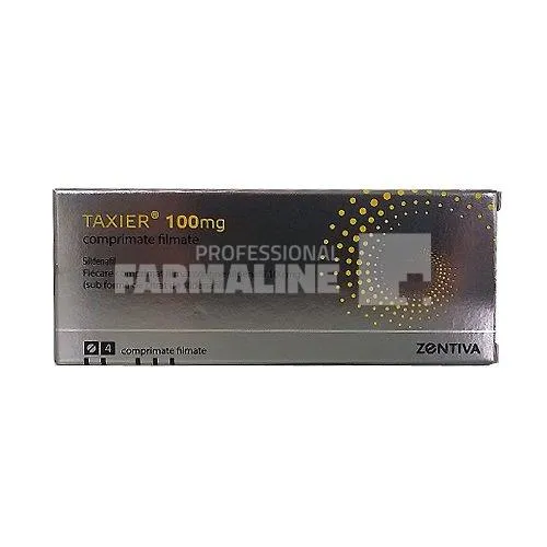 TAXIER 100mg X 4 comprimate filmate