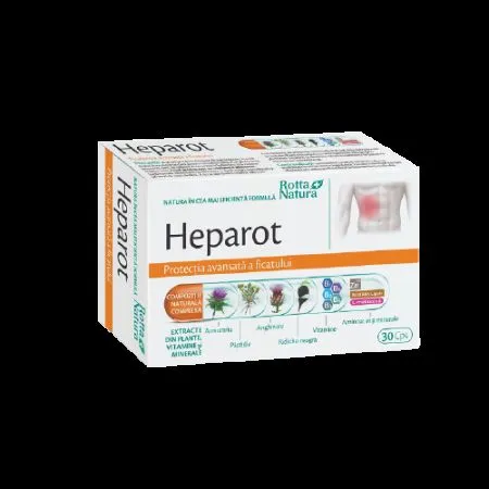 Heparot, 30 comprimate, Rotta Natura