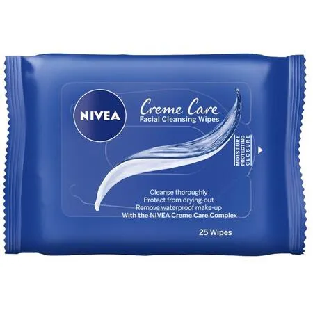 Nivea Servetele umede demachiante Creme Care 25 bucati