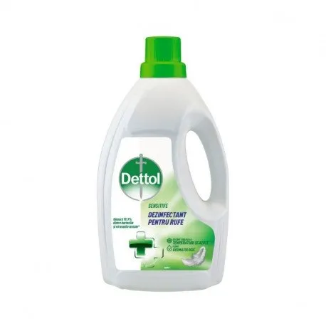 Dettol dezinfectant pentru rufe Sensitive, 1.5 L