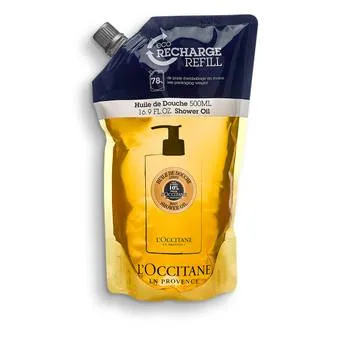 Rezerva ulei de dus Fabulos cu unt de shea format mare, 500ml, L'Occitane