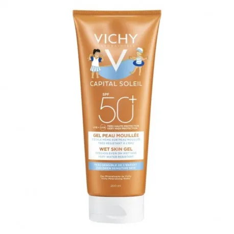 VICHY CAPITAL SOLEIL Gel pentru copii rezistent la apă SPF50+, 200ml