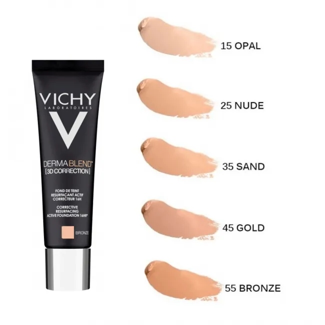 VICHY DERMABLEND 3D FOND DE TEN NR 25 30ML