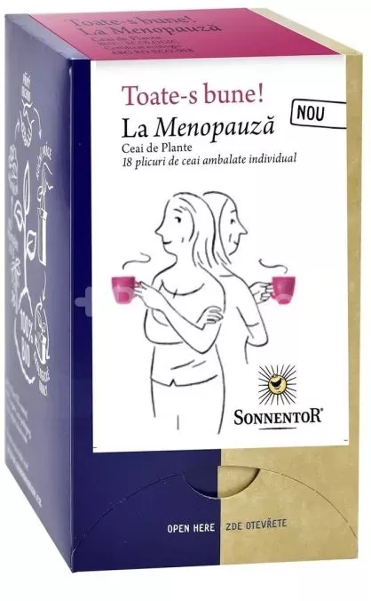 Sonnentor ceai BIO Toate-s bune La menopauza x 18 plicuri