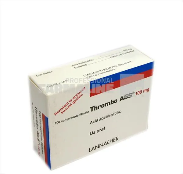 Thrombo Ass 100 mg 100 comprimate