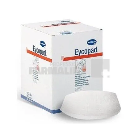 Hartmann Eycopad Comprese oculare sterile 70 mm x 85 mm 25 bucati