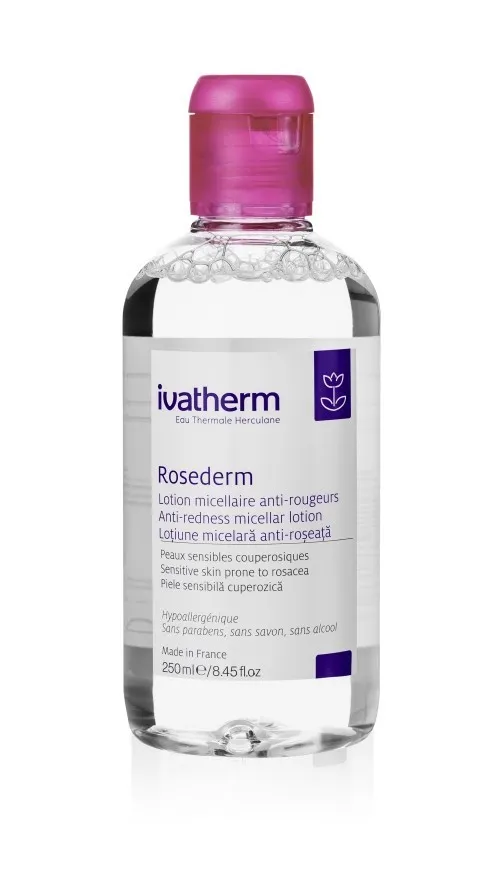 IVATHERM ROSEDERM LOTIUNE MICELARA ANTIROSEATA 250ML