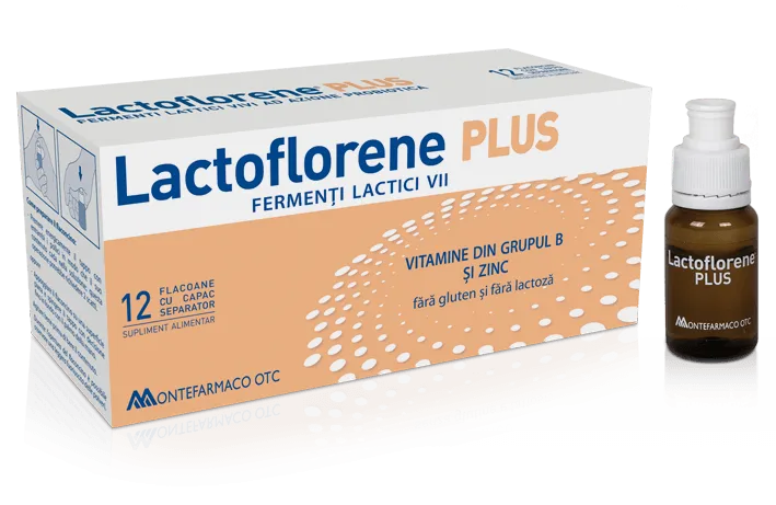 Lactoflorene Plus x 12 flacoane