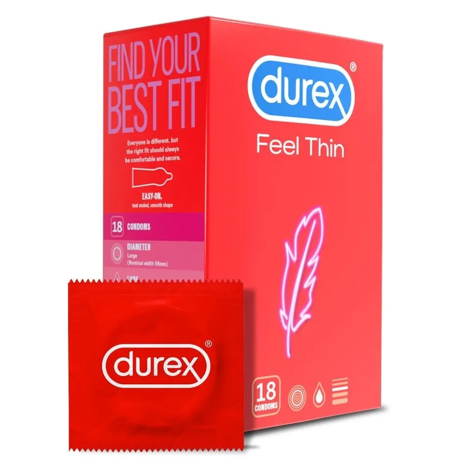 DUREX PREZERVATIVE FEEL THIN 18 BUCATI