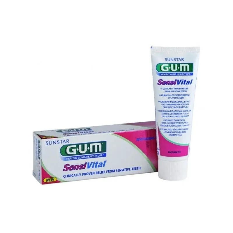 GUM PASTA DE DINTI SENSIVITAL 75ML