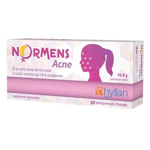 HYLLAN NORMENS ACNE 30 COMPRIMATE FILMATE