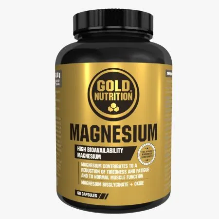 Magneziu 600 mg, 60 capsule vegetale, Gold Nutrition