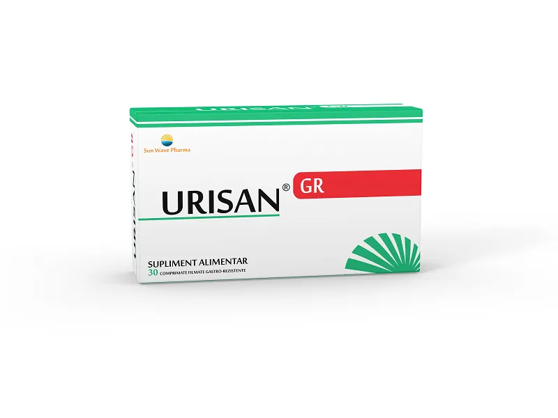 Urisan GR, 30 comprimate, Sun Wave Pharma