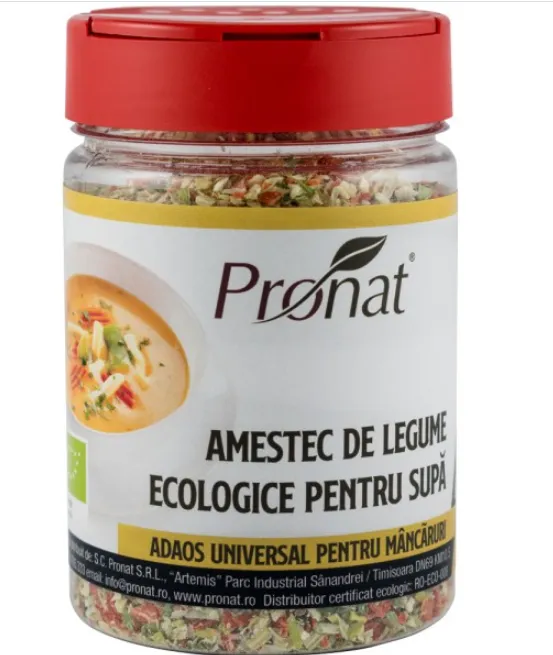 Amestec de legume eco pentru supa 130g (Pronat)