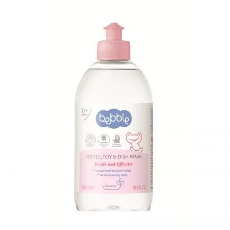 Detergent pentru biberoane, jucarii si vase, 500ml, Bebble