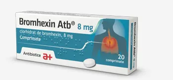 Bromhexin, 8 mg, 20 comprimate, Antibiotice