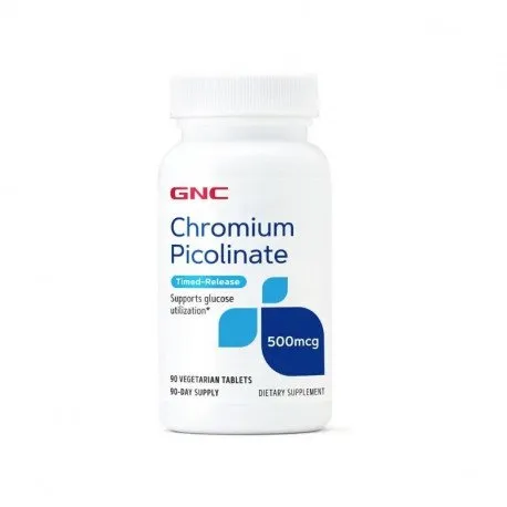 GNC Crom picolinat 500 mcg, 90 capsule