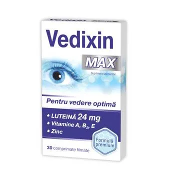 Vedixin Max pentru vedere optima, 30 capsule, Zdrovit