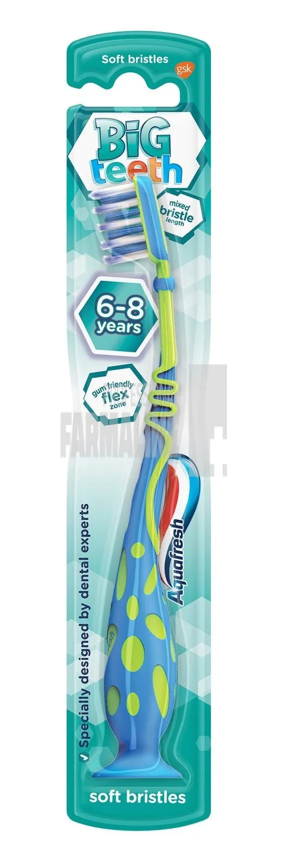 Aquafresh My Big Teeth Soft Periuta de dinti 6+ ani