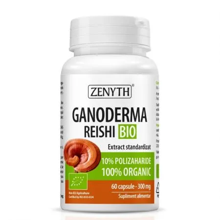 Ganoderma Reishi Bio, 60 capsule, Zenyth