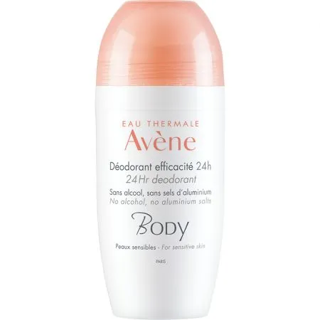 Deodorant roll-on pentru piele sensibila, 50 ml, Avene