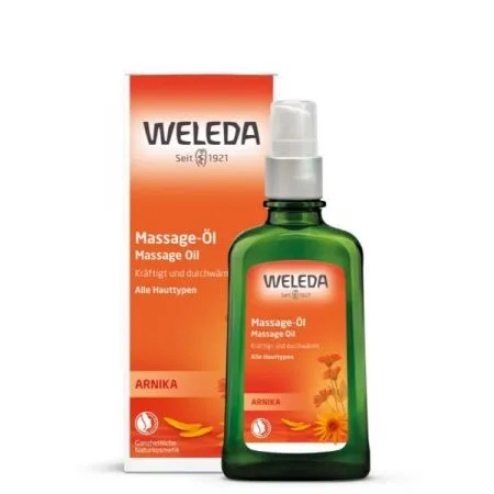 Ulei de masaj cu extract de arnica, 100ml, Weleda