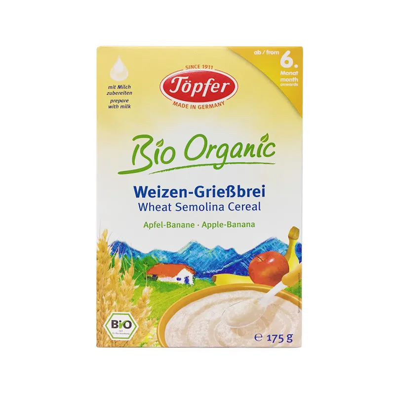 TOPFER CEREALE GRIS MERE BANANE 175G