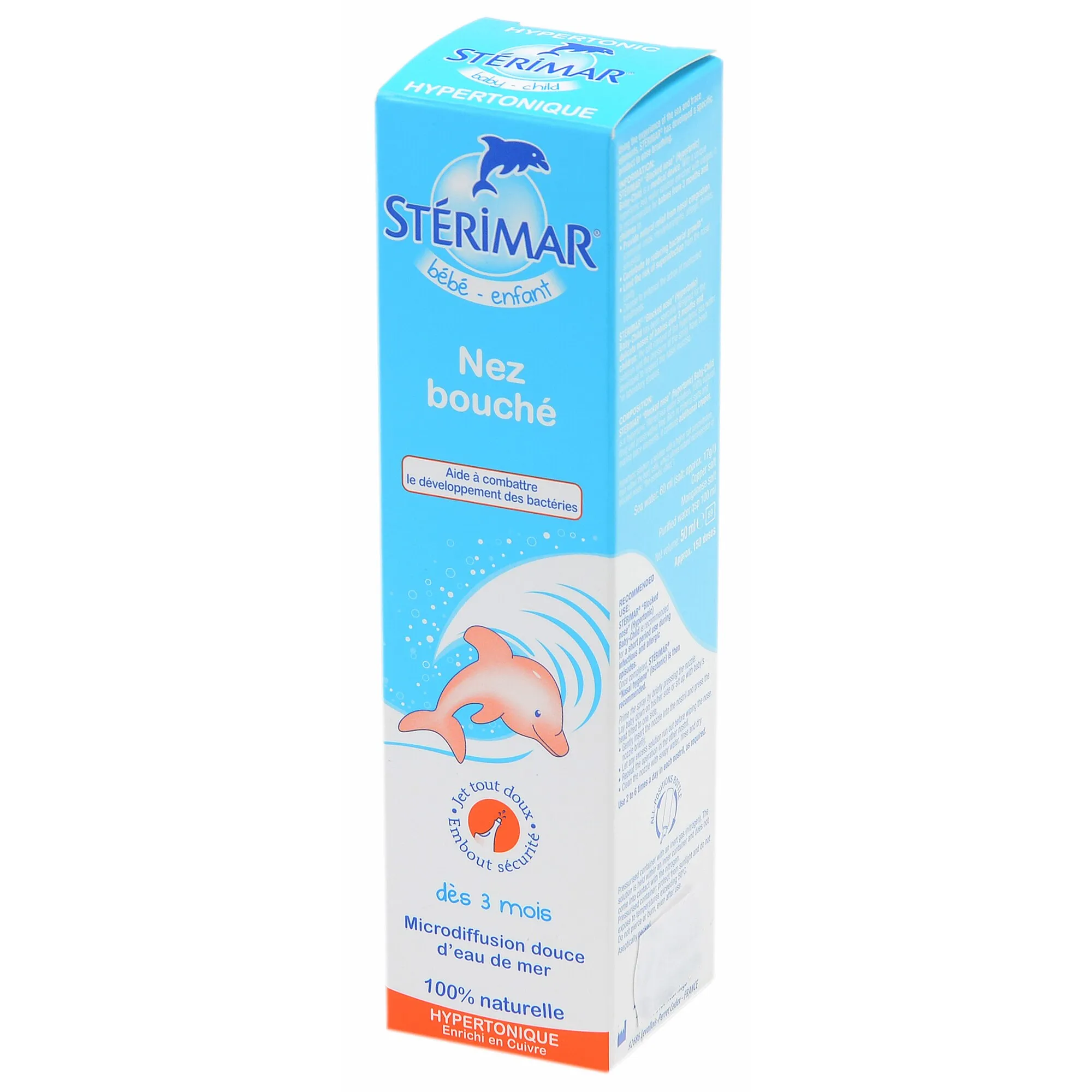 Spray nazal Sterimar Hypertonic Bebe, 100 ml, Lab Fumouze