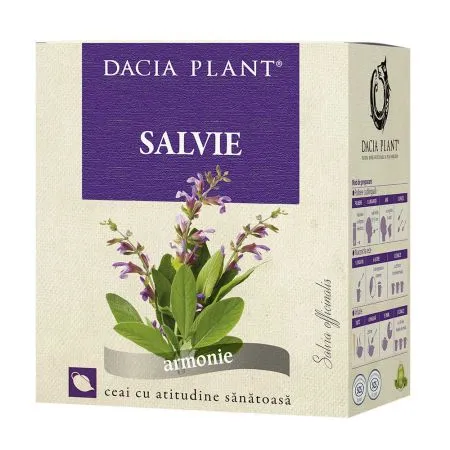 Ceai de Salvie, 50g, Dacia Plant