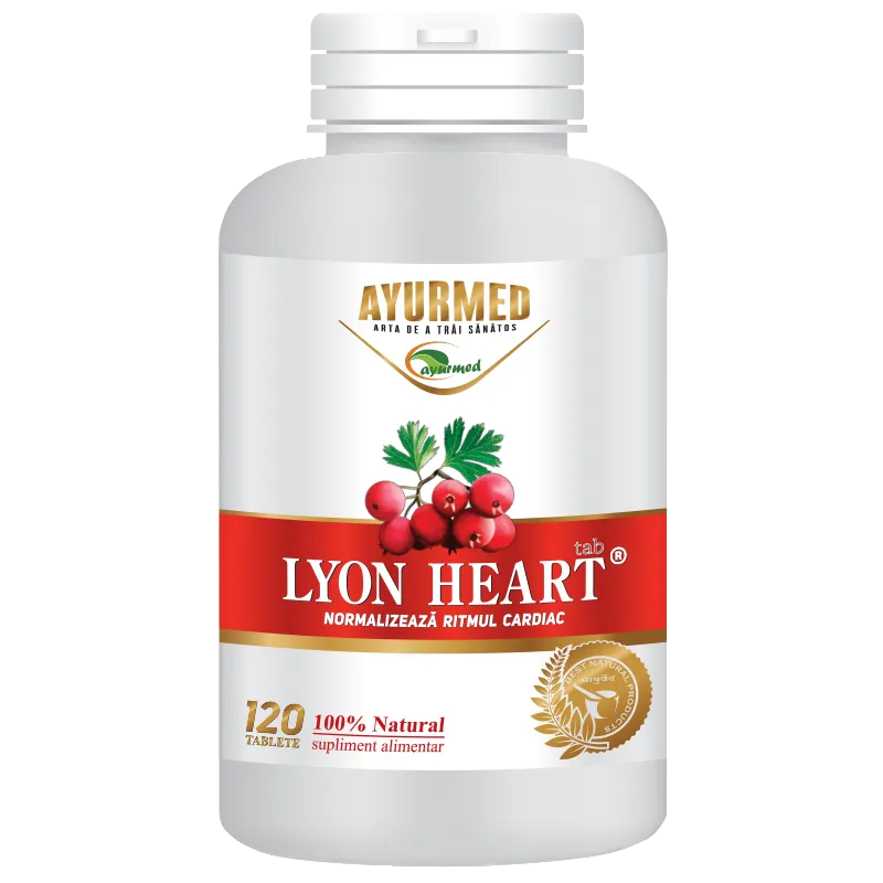 Lyon Heart, 120 tablete, Ayurmed