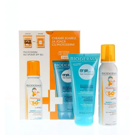 Bioderma Promo Photoderm Kids Spuma 200ml +ABC Gel Sp. 200ml