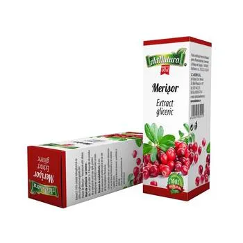 Extract gliceric de merisor, 50ml, AdNatura