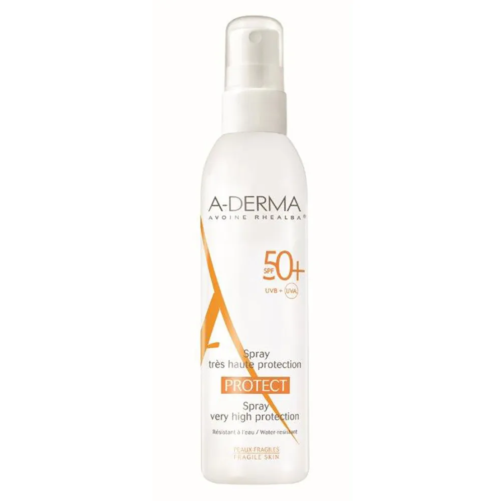 Spray Protect pentru protectie solara SPF50+, 200 ml, A-Derma
