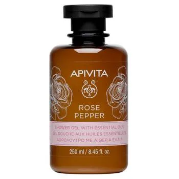 Apivita Rose Pepper Gel de dus, 250ml