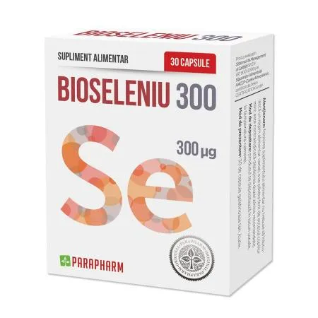 Bioseleniu 300mcg , 30 capsule(Parapharm)