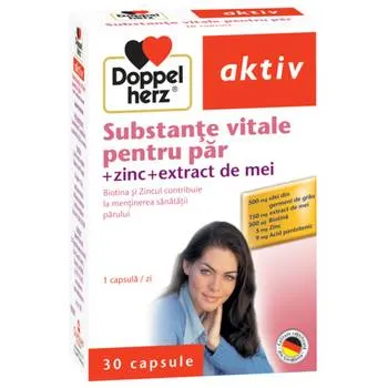 Substante vitale pentru par, 30 capsule, Doppelherz