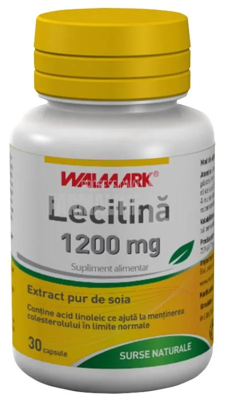 Lecitina 1200 mg 30 capsule