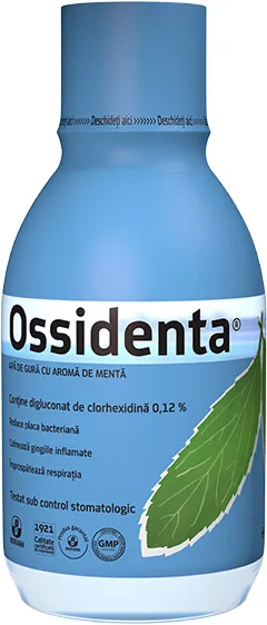 Apa de gura menta, 250ml, Ossidenta