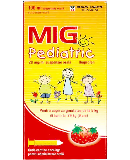 MIG PEDIATRIC 20 mg/ml x 1